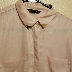 Rock and Republic Metal Embellished button down